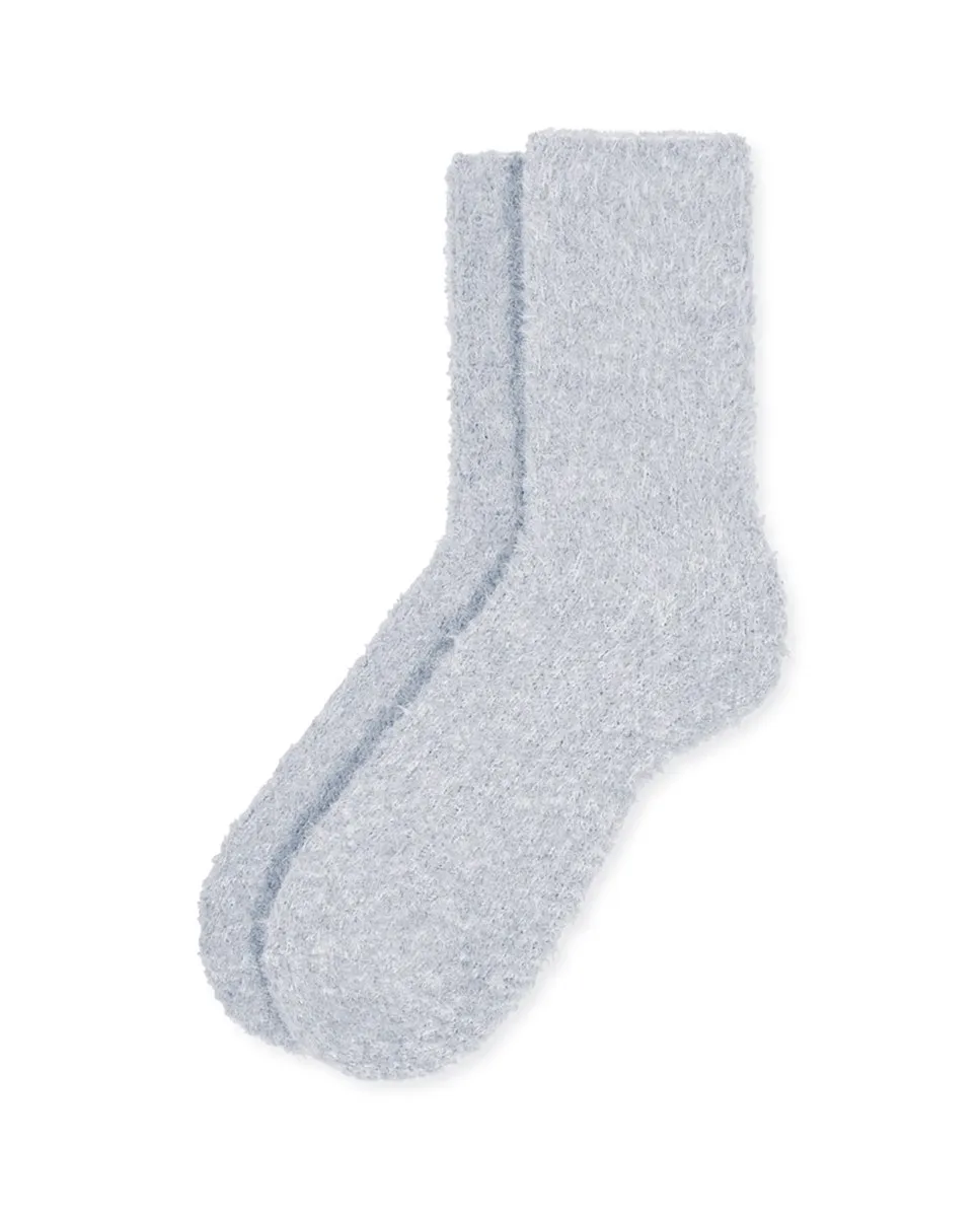 

Мягкий носки гладкой вязки Soxland, серый