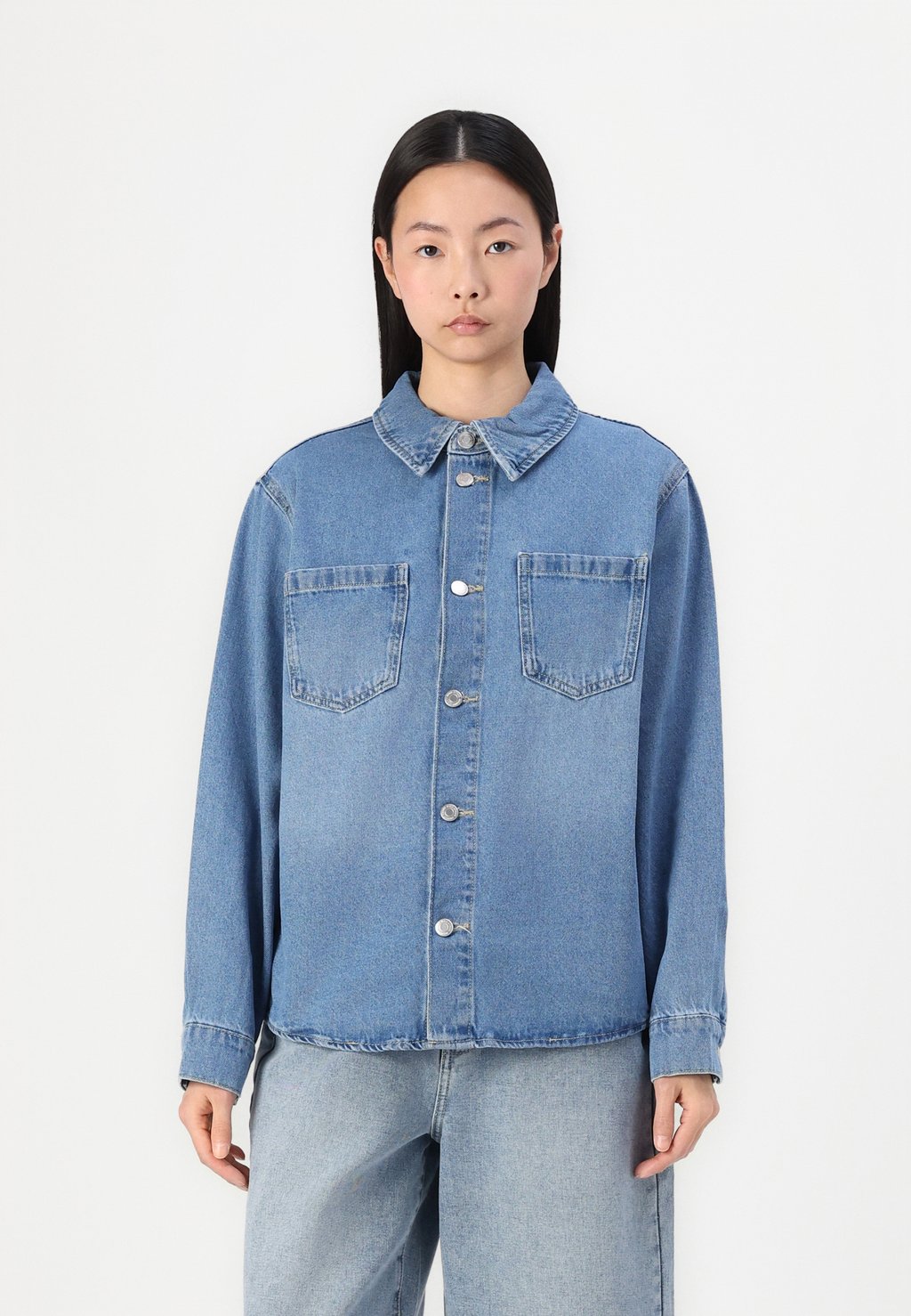 

Блузка на пуговицах VMFRIDA SHIRT Vero Moda, деним