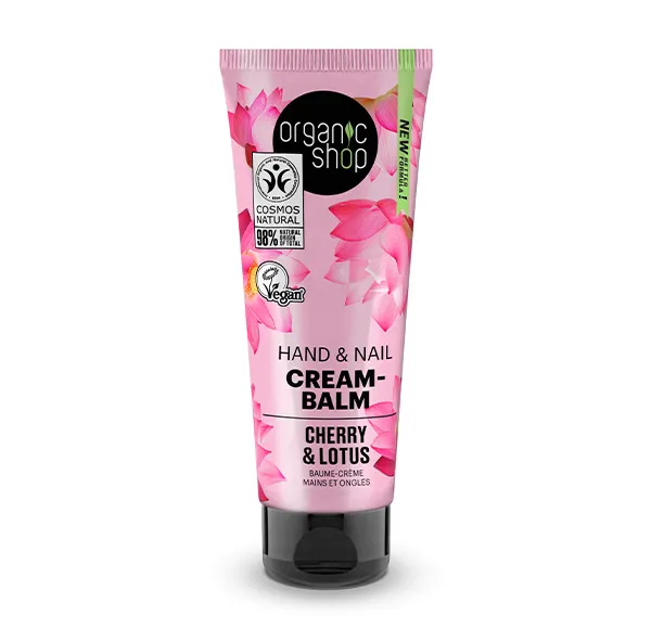 

Питательный крем для рук для грубой кожи Brilliant Hand & Nail Cream-Balm Organic Shop, 75 ml