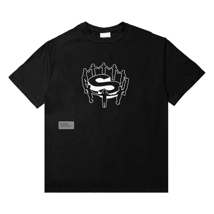 

Футболка Students Cult T-Shirt 'Black', черный