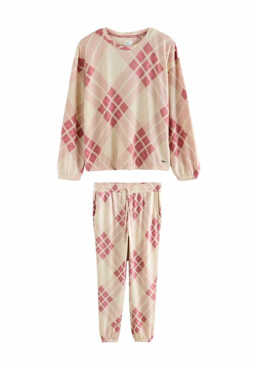 Пижамный комплект Next SET , Pink Argyle/Pink