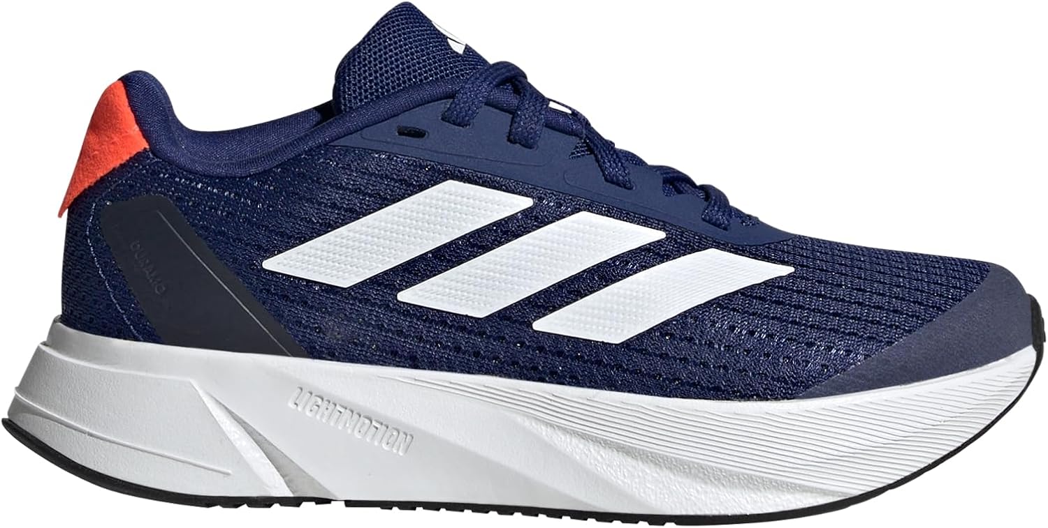 Кроссовки для мальчиков Adidas Duramo, белый/красный/синий — фото 2