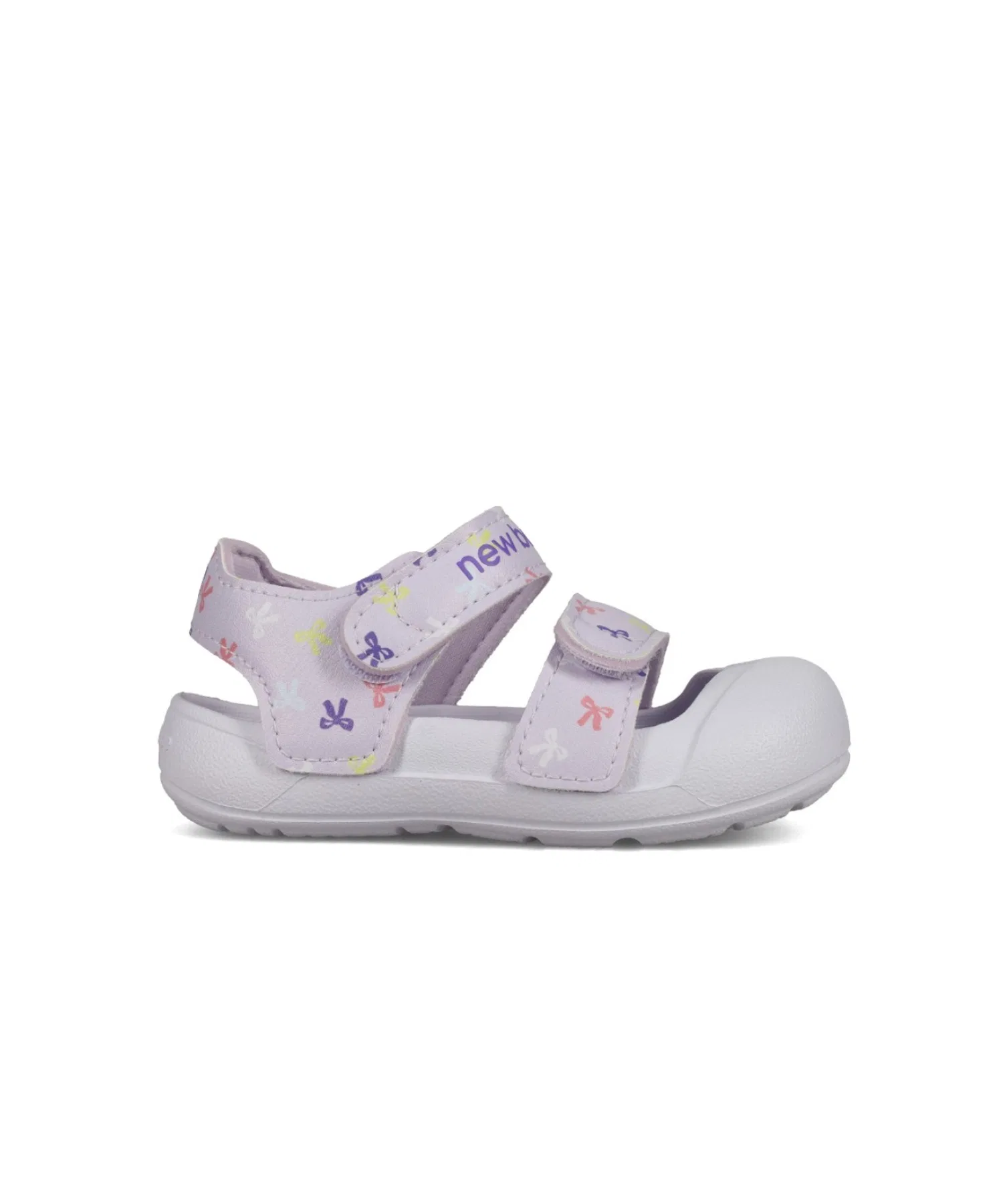 Детские сандалии New Balance 809 v1 с защитой мыска фиолетовые — фото 2