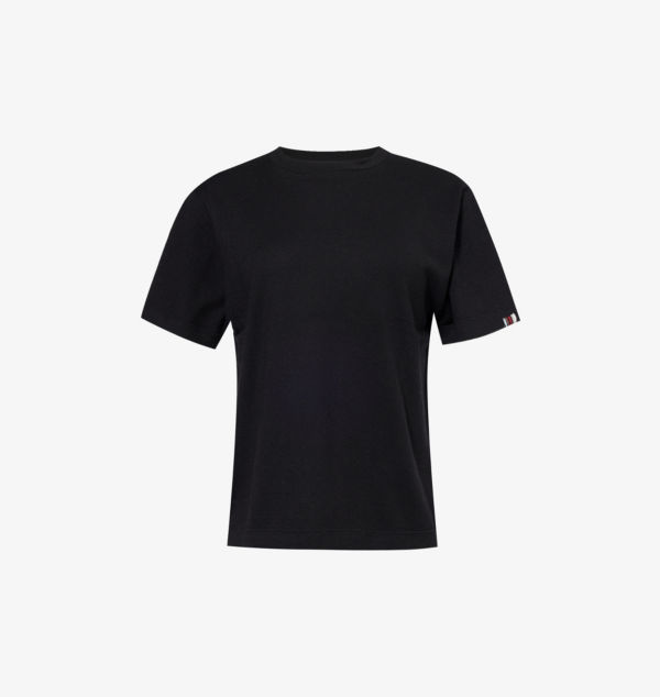 

Футболка N°268 cuba с короткими рукавами из хлопка и кашемира Extreme Cashmere, цвет raven