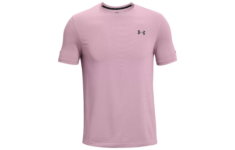 

Футболка Rush мужская, цвет розовый гибискус Under Armour, розовый