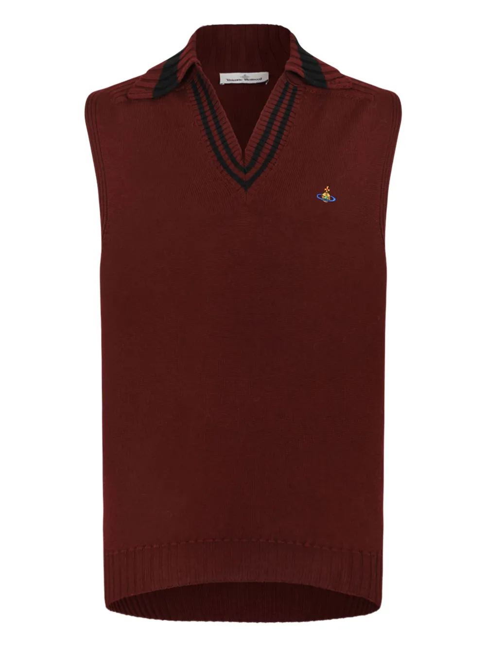 

Жилет с полосками Vivienne Westwood, красный