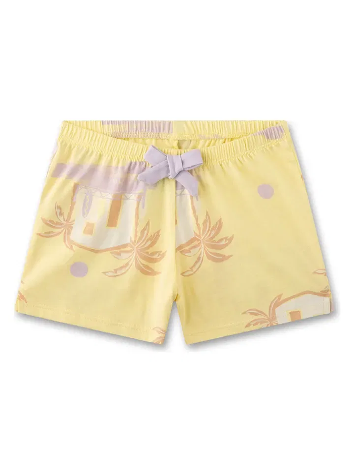 Шорты желтые Sanetta Kidswear, желтый