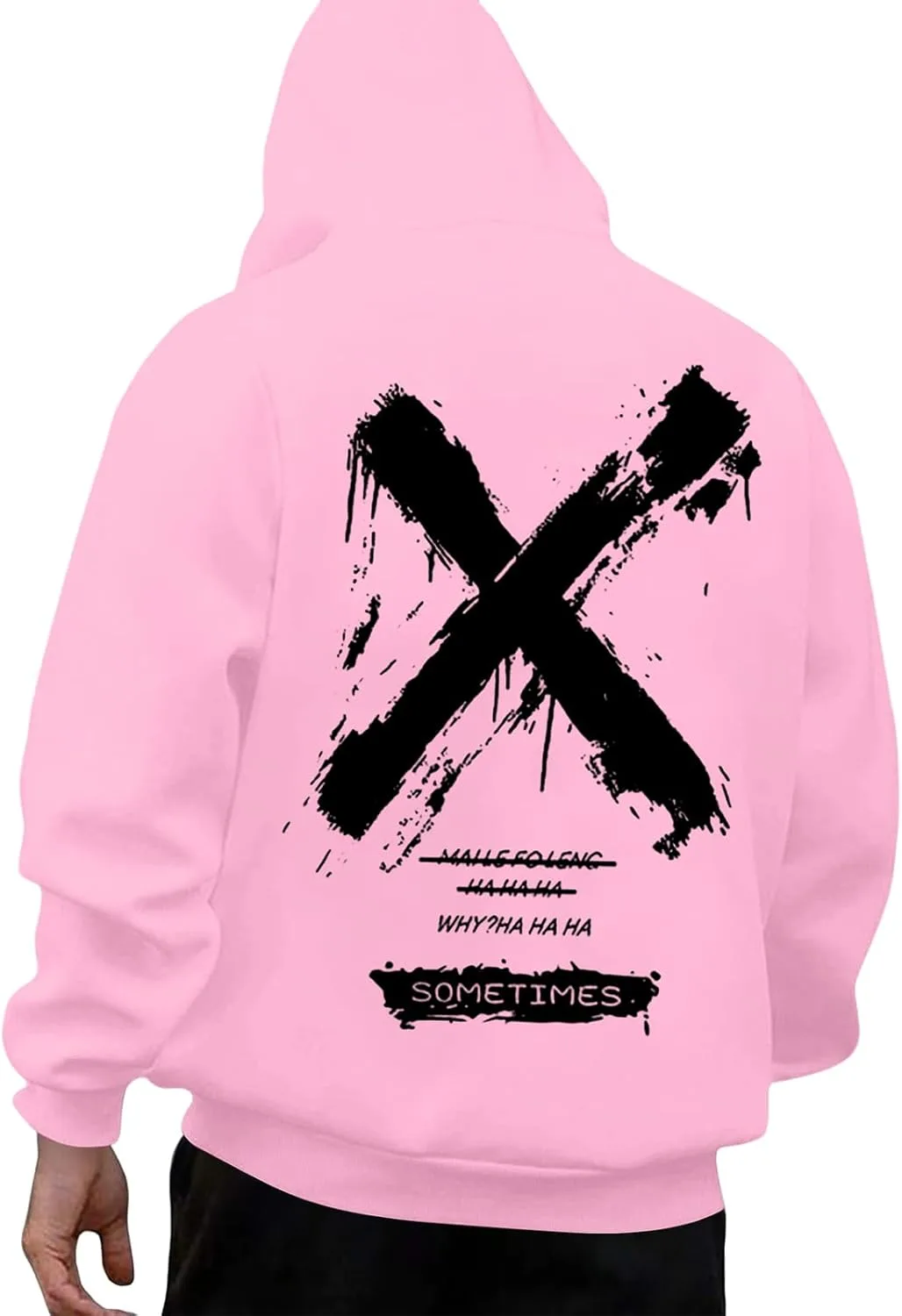 

Мужская худи с принтом в стиле хип-хоп FQZWONG