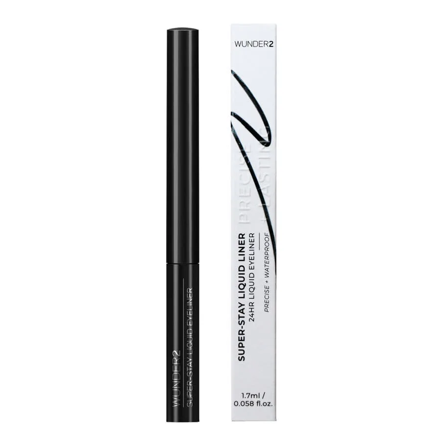 Wunderbrow Ladies Wunderbrow Super Stay жидкая подводка для глаз 0,058 унции черная макияж 5056153500152, черный