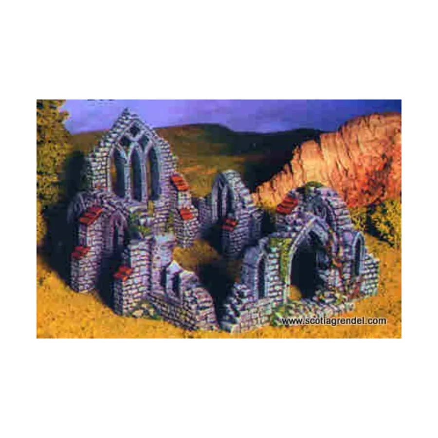 

Разрушенный собор, Grendel Miniatures - Historical Scenics (25mm) (Resin)