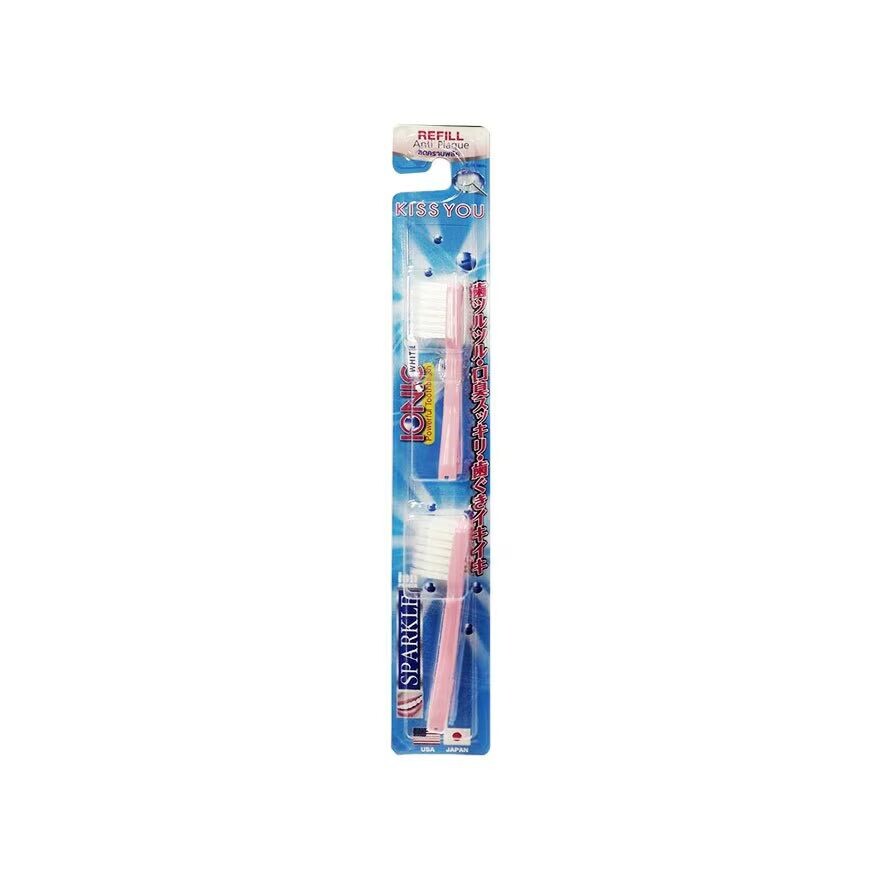 

Sparkle Наполнитель для зубных щеток Lonic, 2 шт, Pink, Blue