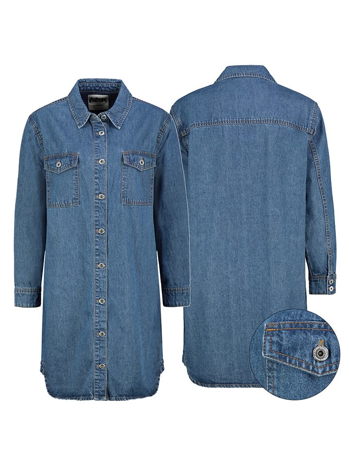 

Sublevel Джинсовое платье синего цвета