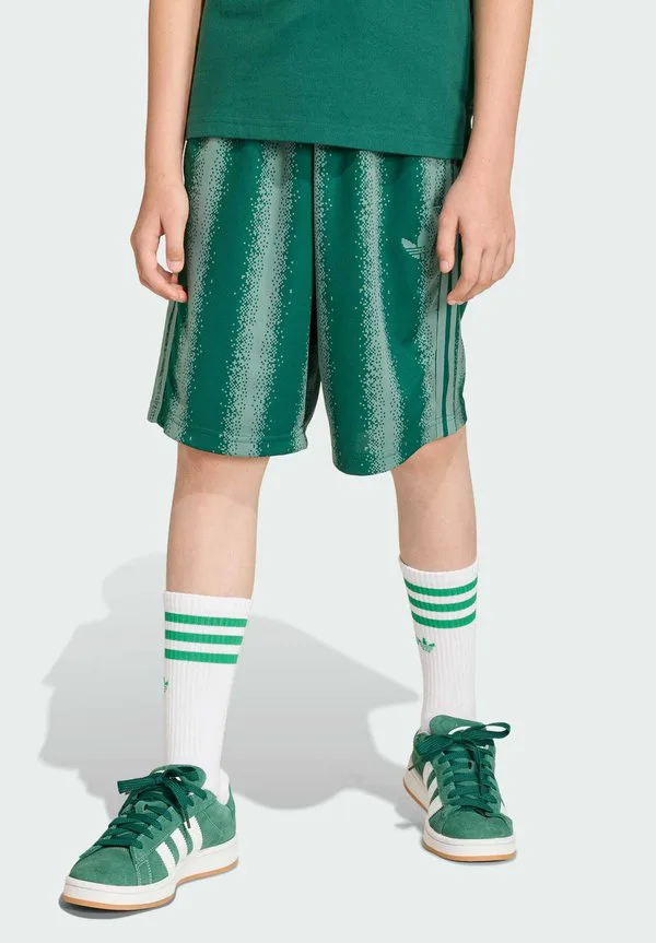 Спортивные штаны до колена из minecraft Adidas Originals, Collegiate Green Tech Emerald