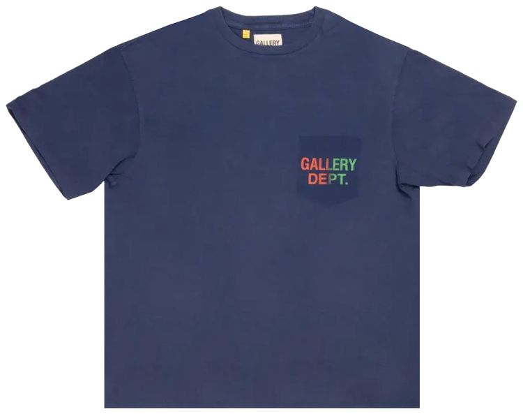 

Gallery Dept. Футболка "Vintage Navy" из отдела галерей, Синий, Gallery Dept. Футболка "Vintage Navy" из отдела галерей