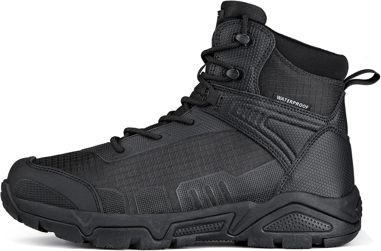 

Мужские водонепроницаемые походные ботинки FREE SOLDIER, легкие мужские ботинки для треккинга и альпинизма, черный