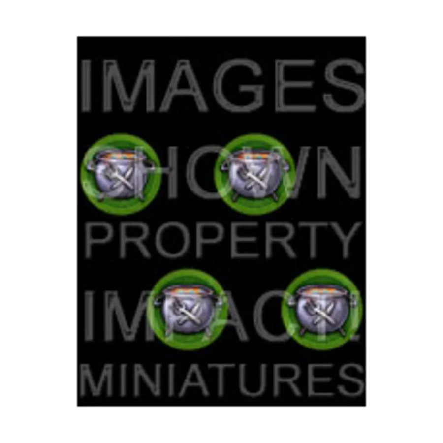 

Жетоны команды полуросликов (4), Elfball Miniatures - Gaming Tokens