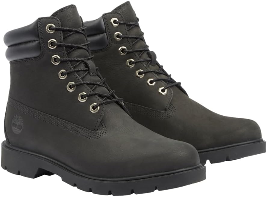 

Timberland мужские 6-дюймовые водонепроницаемые базовые модные ботинки, Jet Black