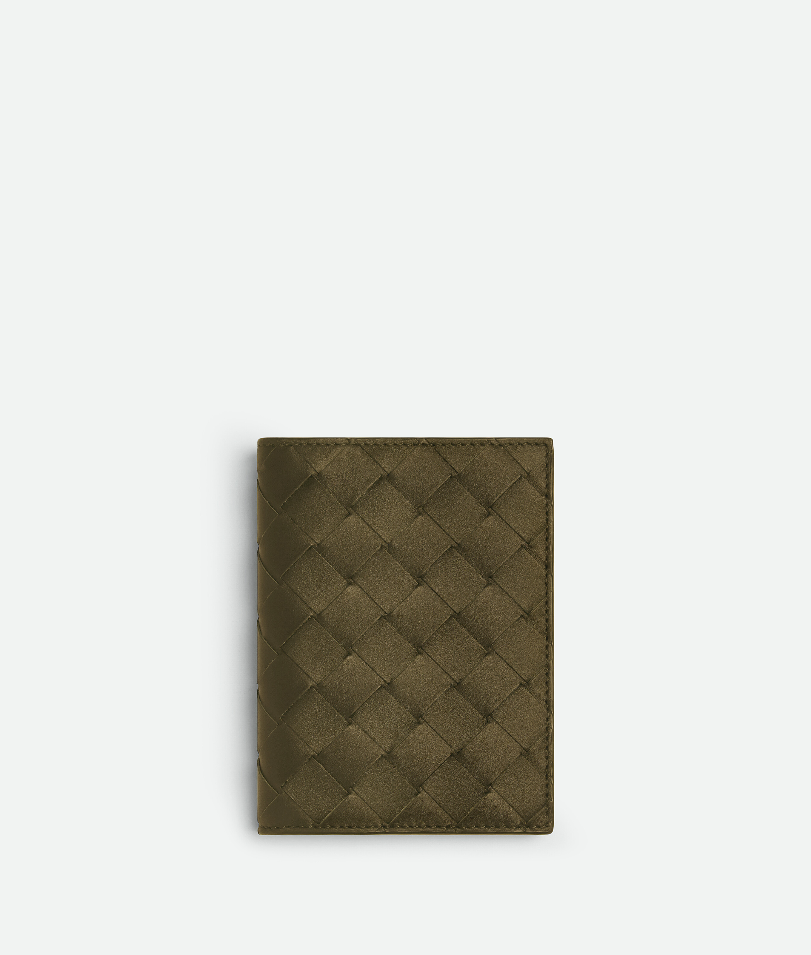 

Кошелек с клапаном Intrecciato Bottega Veneta, темно-бежевый