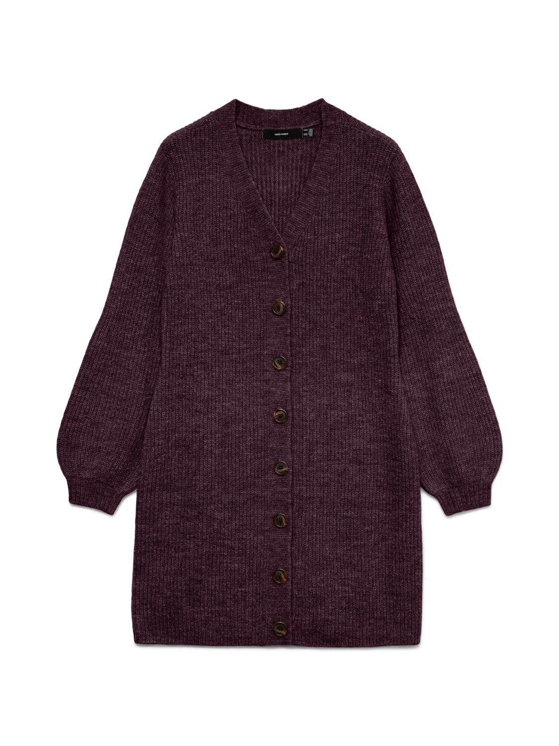 

Vero Moda Curve Вязаное платье 'VMCLEFILE' в цвете мерло