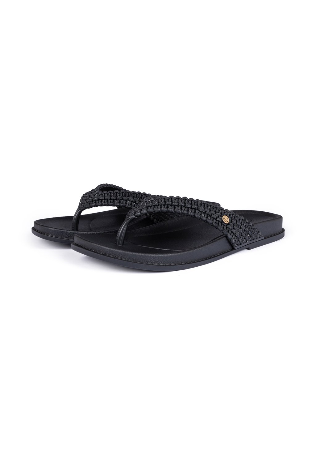 Сандалии с Т-образной застежкой TRAMAS - Pool shoes Grendha, черный — фото 3