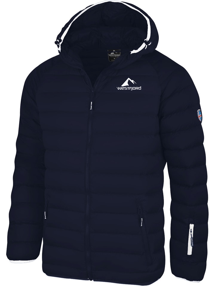 

Зимняя куртка Westfjord Daunenjacke Snaefell, темно-синий