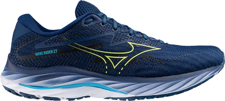 

Кроссовки Wave Rider 27 'Navy Peony Sharp Green', синий