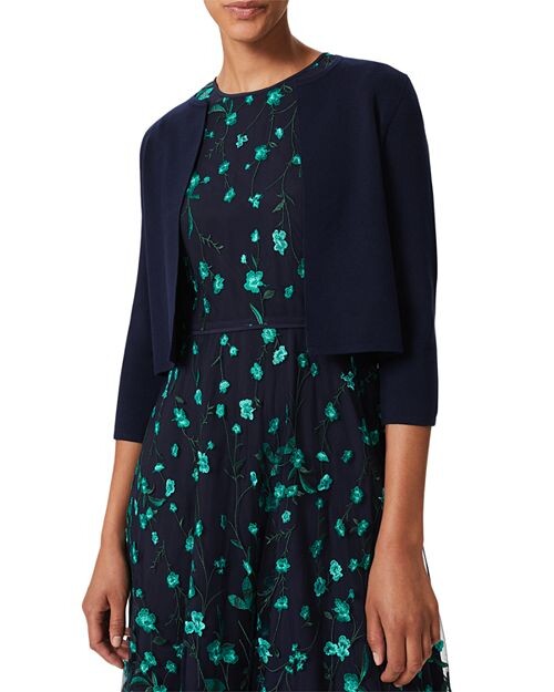 

Укороченный кардиган Ella HOBBS LONDON, цвет Blue