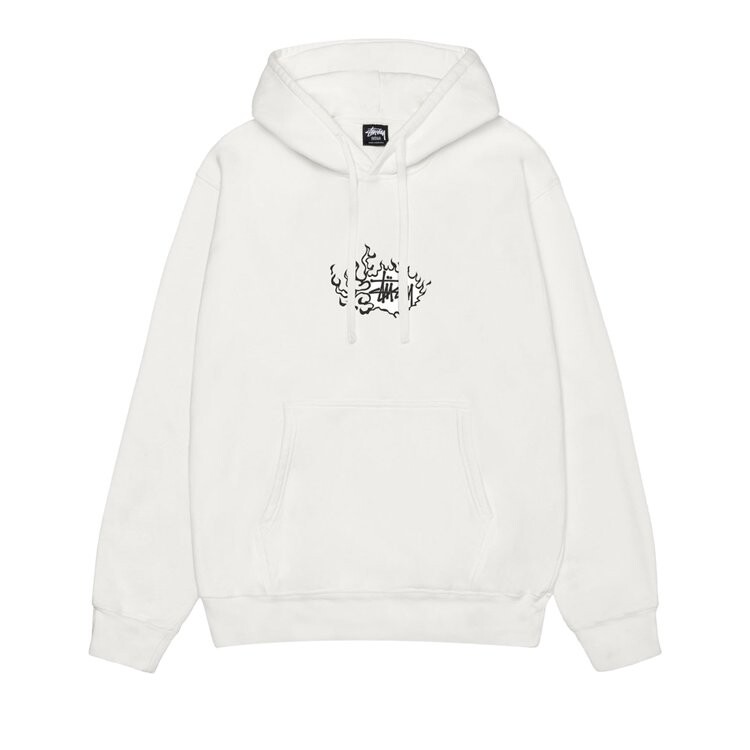 

Худи Stussy Pigment Dyed Mosaic Dragon 'Natural', белый