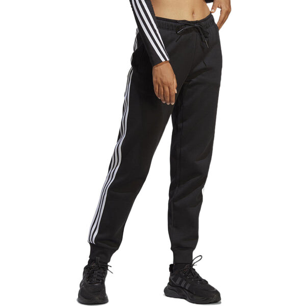 Штаны future icons 3 полоски обычные штаны Adidas, черный — фото 2