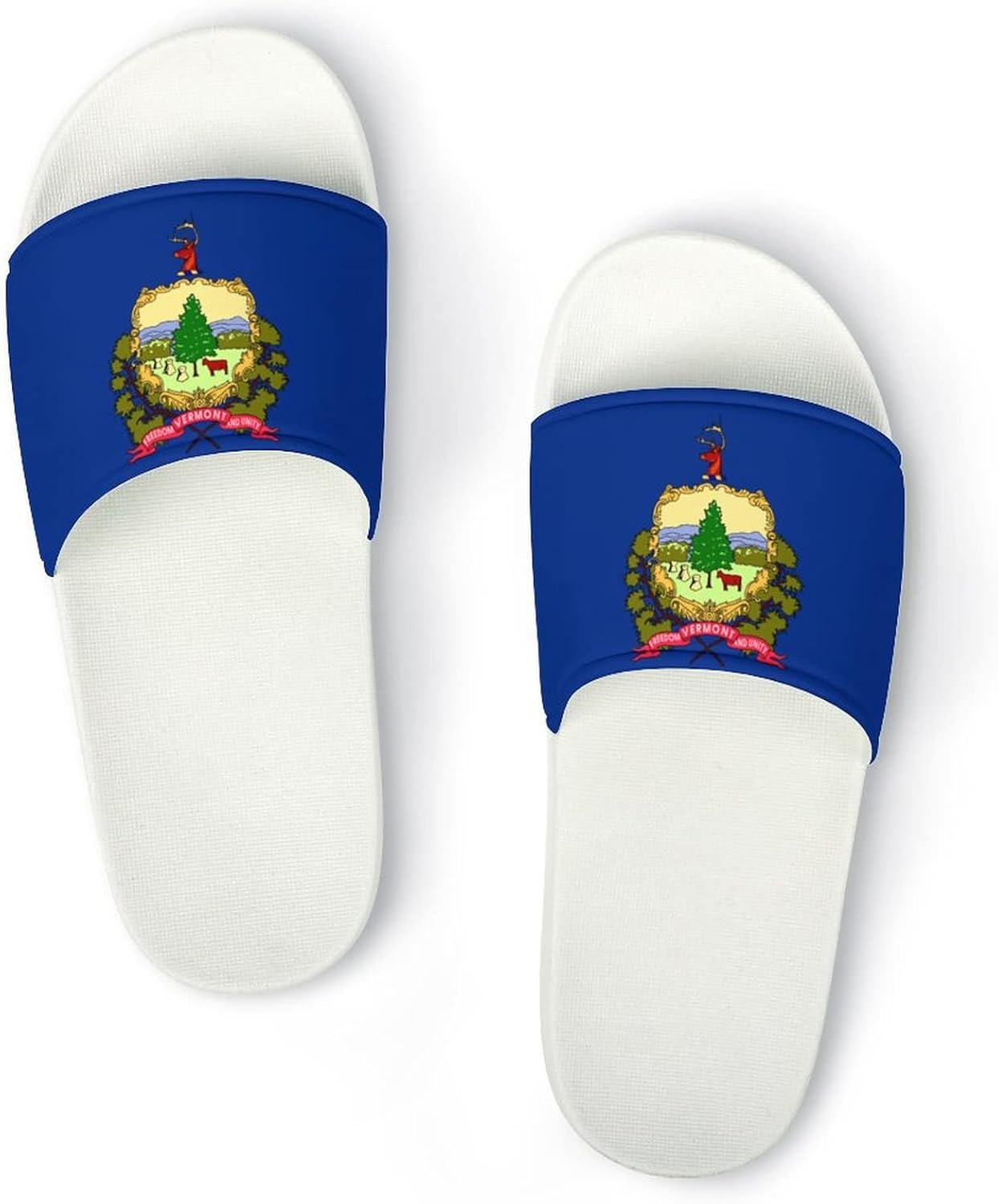 

Тапочки для ванной для мужчин и женщин с флагом Гадсдена, подходят для бассейна/пляжа/SPA/общежития/отеля/дома, размер 38 (240 мм) Linkasi, белый