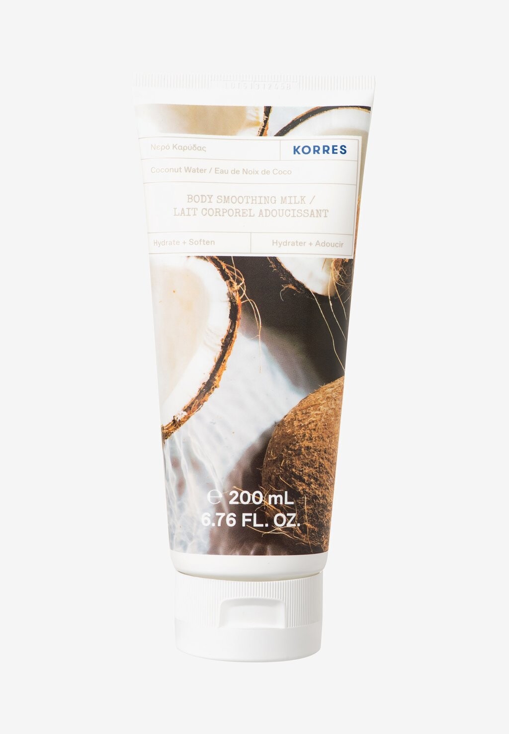 

Увлажнение Body Smoothing Milk Coconut Water KORRES