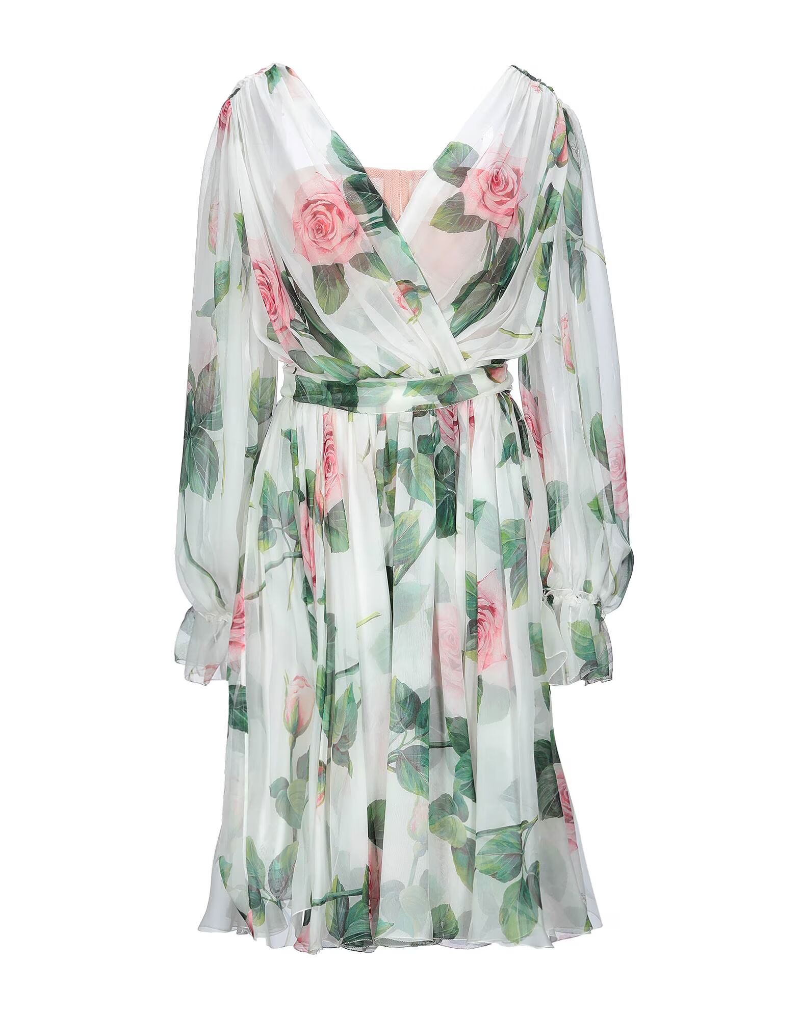 

Платье миди Dolce&Gabbana, белый