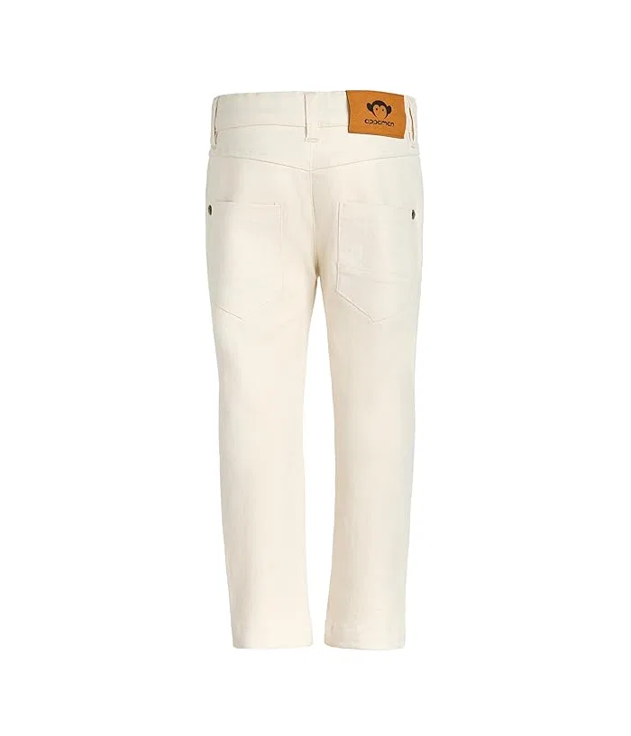 Брюки из твила Commuter Twill Pants Appaman Kids, Eggwhite — фото 2