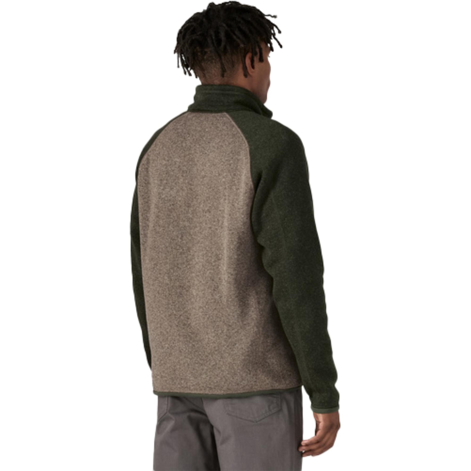 Мужской флисовый свитер Better Sweater с молнией на четверть длины. Patagonia, Seabird Grey — фото 3