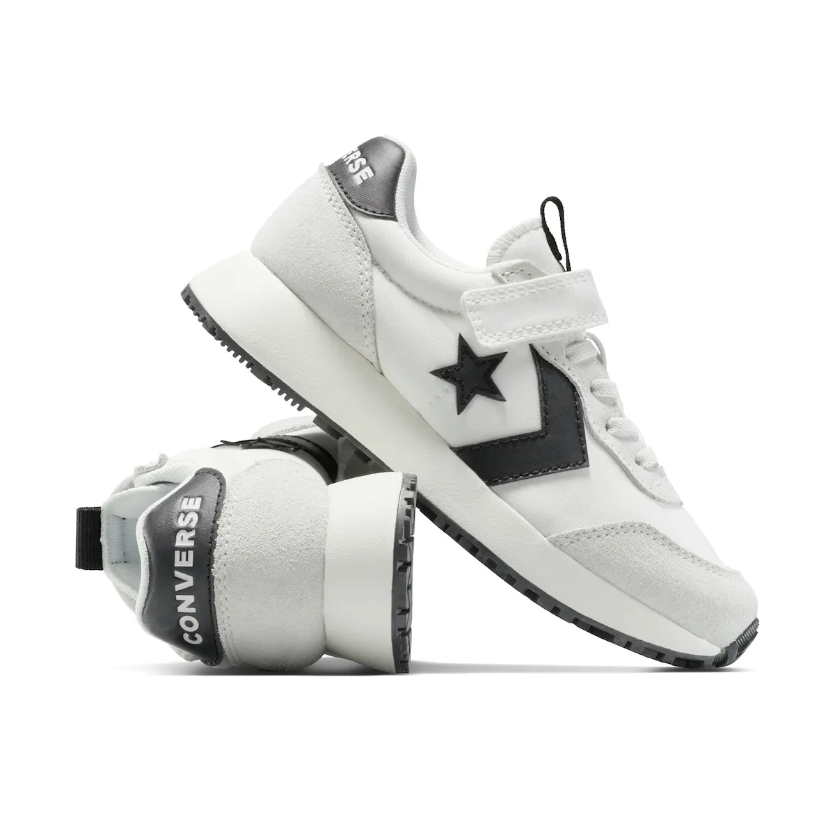 Повседневные детские кеды Omega Trainer Converse, белый/серый — фото 2