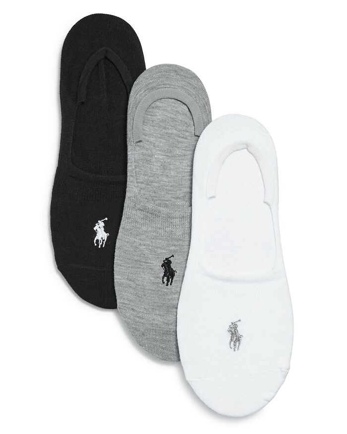 

Носки плоской вязки Polo Ralph Lauren, набор из 3 шт, мультиколор