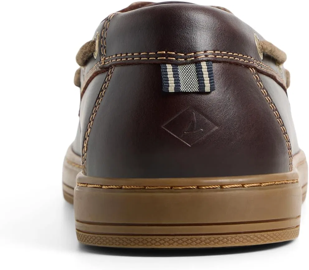 Мужские кожаные мокасины Sperry Como Moc, Amaretto — фото 3