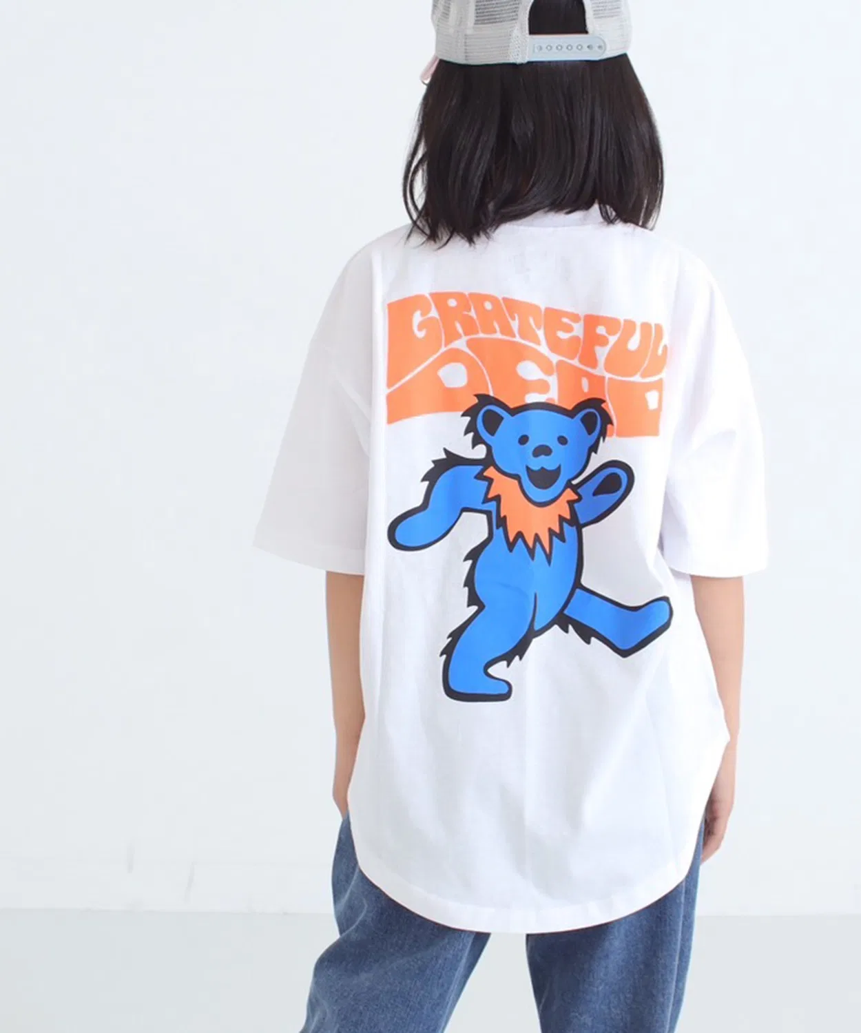 Детская футболка с длинным рукавомGrateful Dead, White