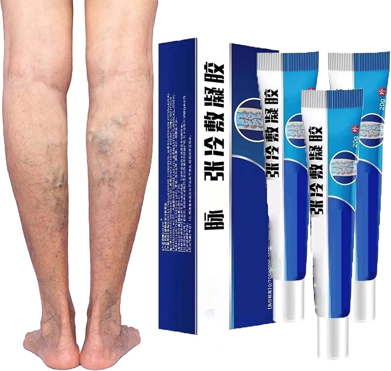 Крем для ног от варикоза Cold Compress Gel DUBUSH, 20 г