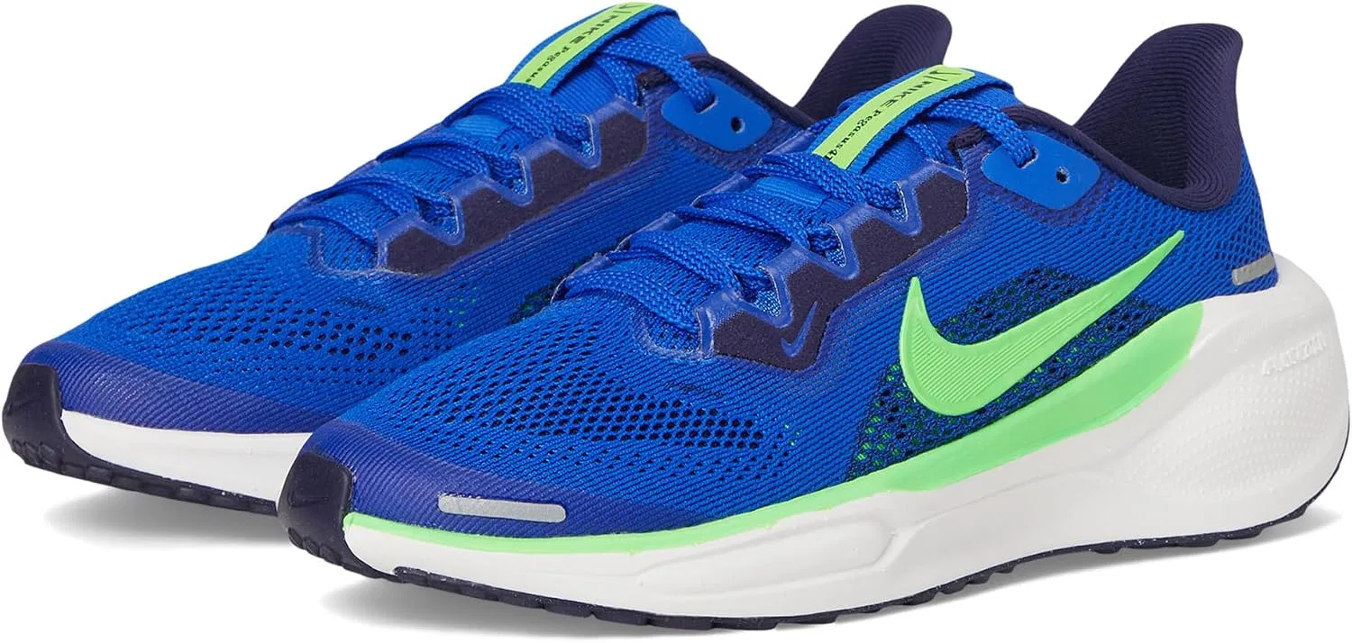 Детские кроссовки для бега Pegasus 41 Nike, Racer Blue/Green Strike/Imperial Purple
