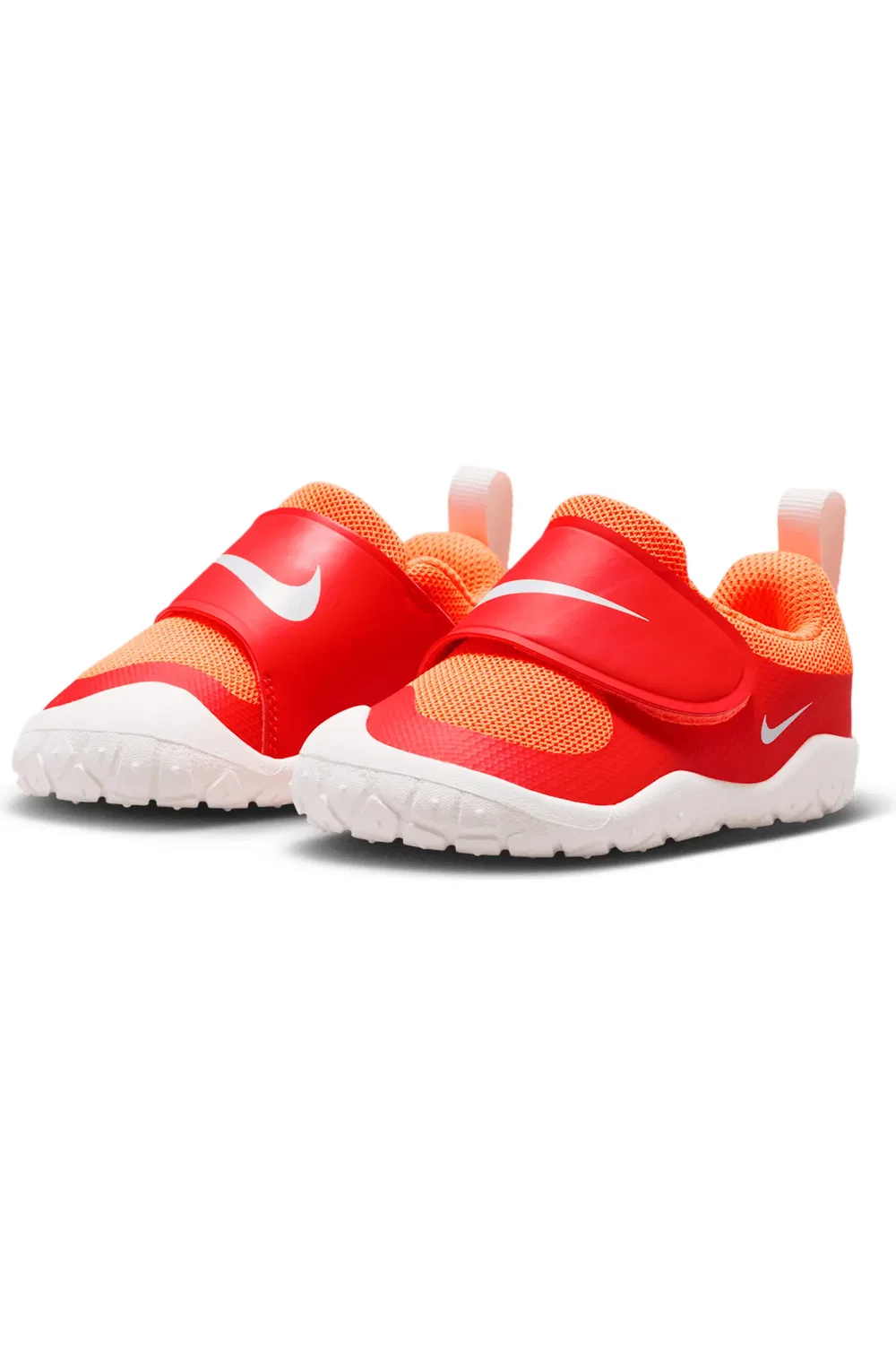 Детские кроссовки легкие на липучке Swoosh 1 Essential Nike, Picante Red/Sail — фото 2