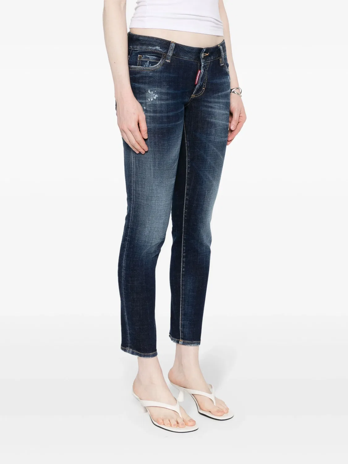 Джинсы Jennifer Skinny DSQUARED2, синий — фото 3