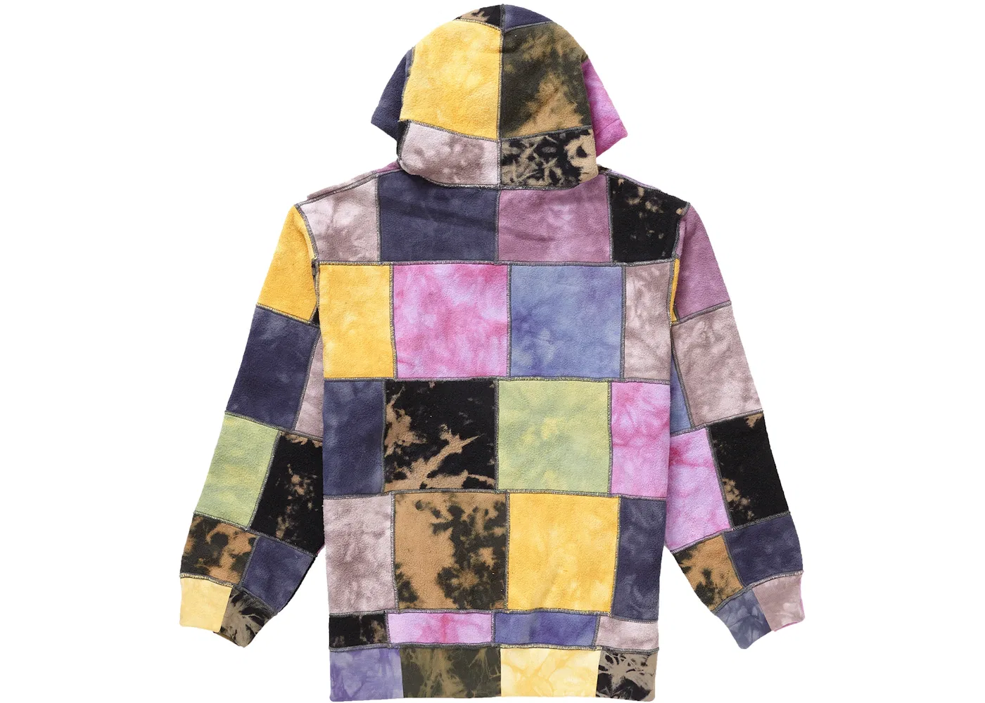 Мужской худи с принтом Supreme Hooded Sweatshirt, Tie Dye — фото 2