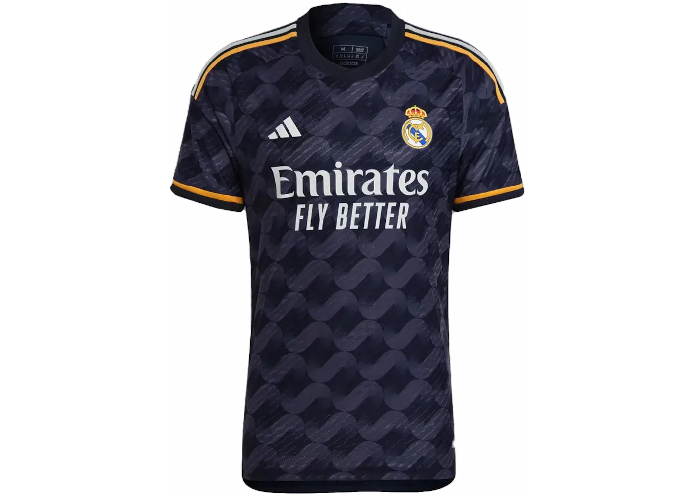 Мужская футболка с длинным рукавом Adidas Real Madrid 23/24 Away Authentic Jersey, Legend Ink