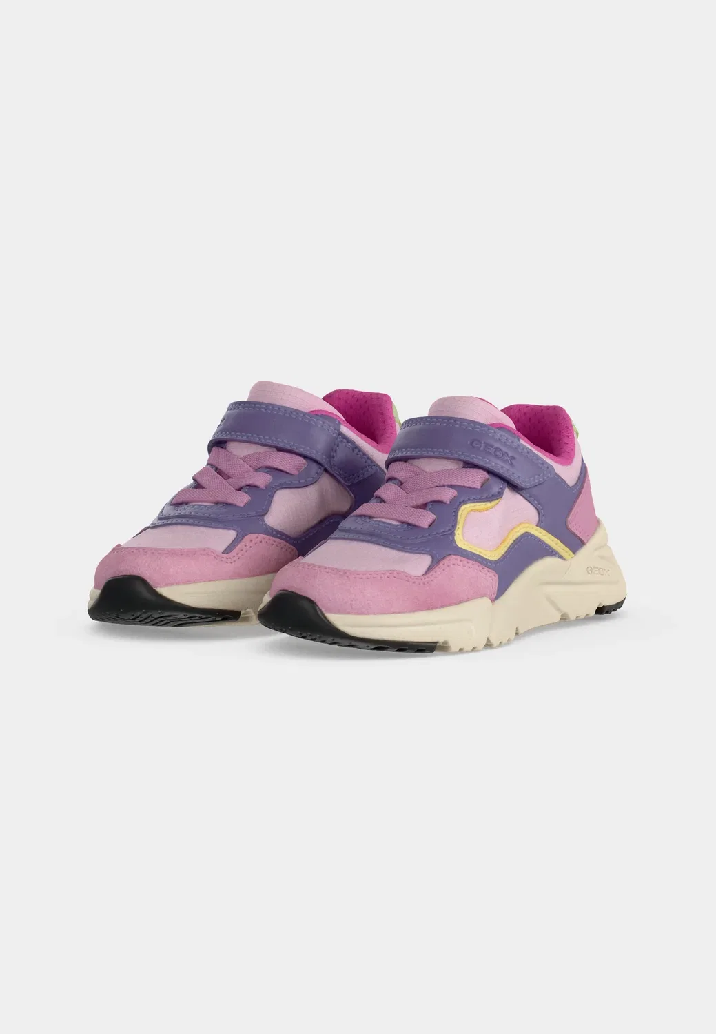 Девушка из Лофтуса - кроссовки Geox, Pink/Violet — фото 3