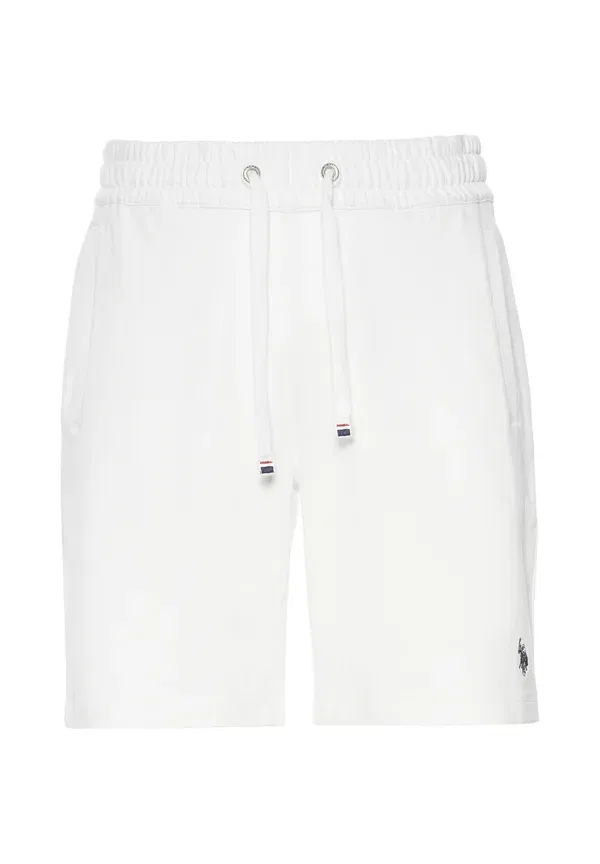 Шорты хлопковые Shorts U.S. Polo Assn., bianco, белый — фото 4