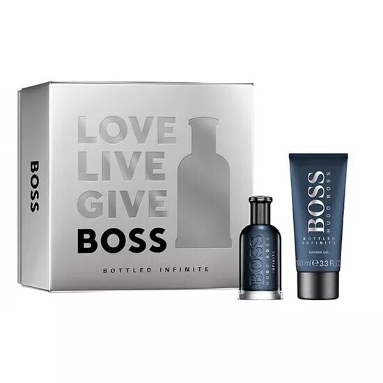 Hugo Boss Bottled Infinite Gift Set EDP 50мл с гелем для душа 100мл — фото 2