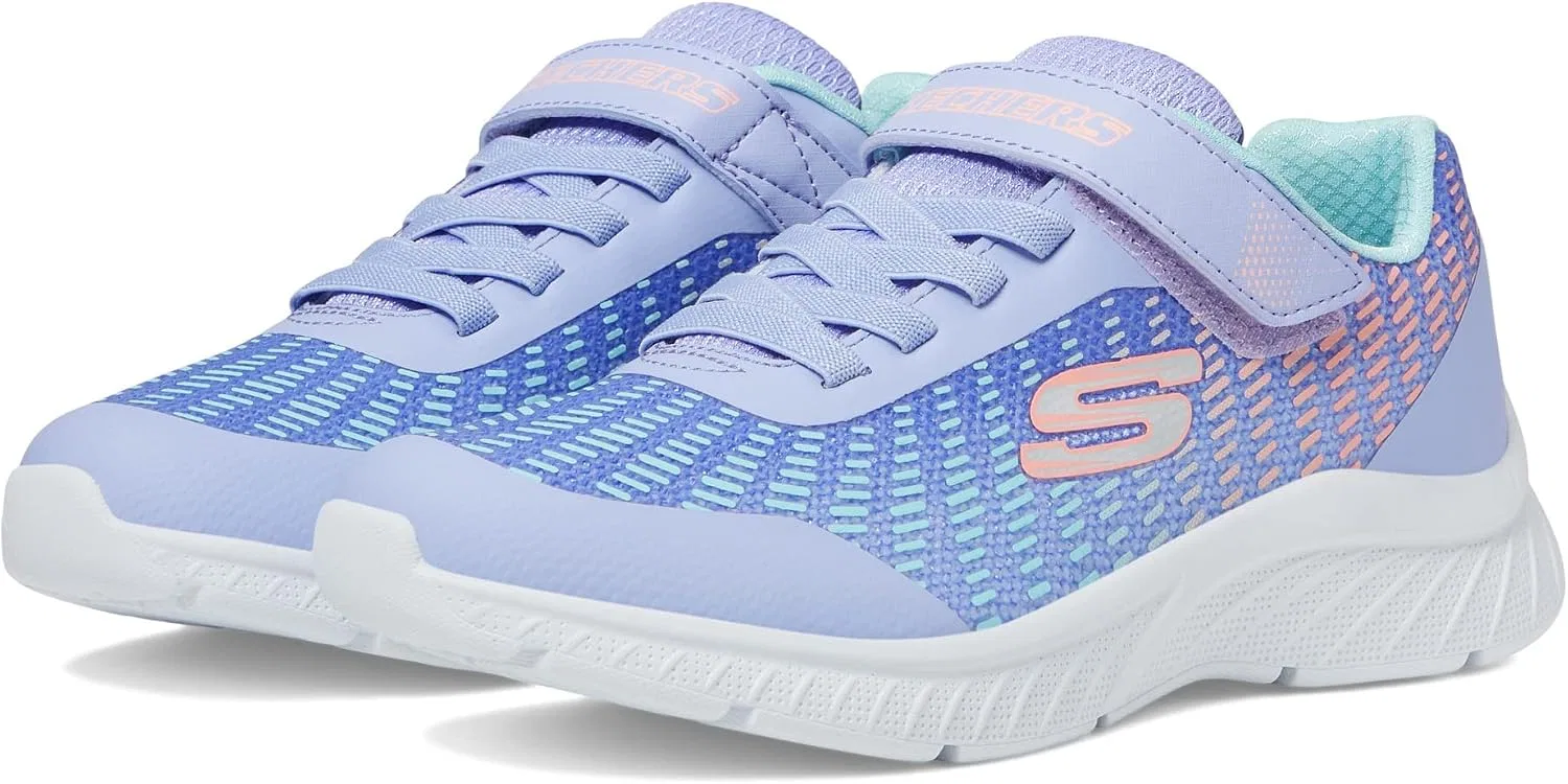 Детские кроссовки для девочек Microspec Plus Skechers, Lavender/Multi — фото 2