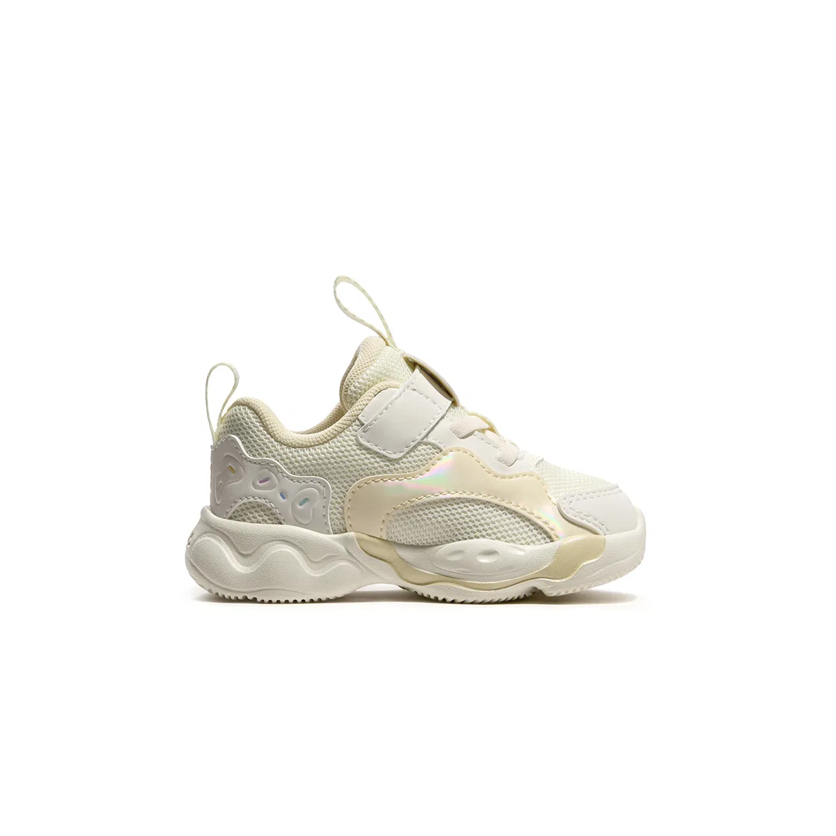 Детские кроссовки для малышей с синтетической кожи FILA KIDS, Goose Yellow White/Milk White — фото 3