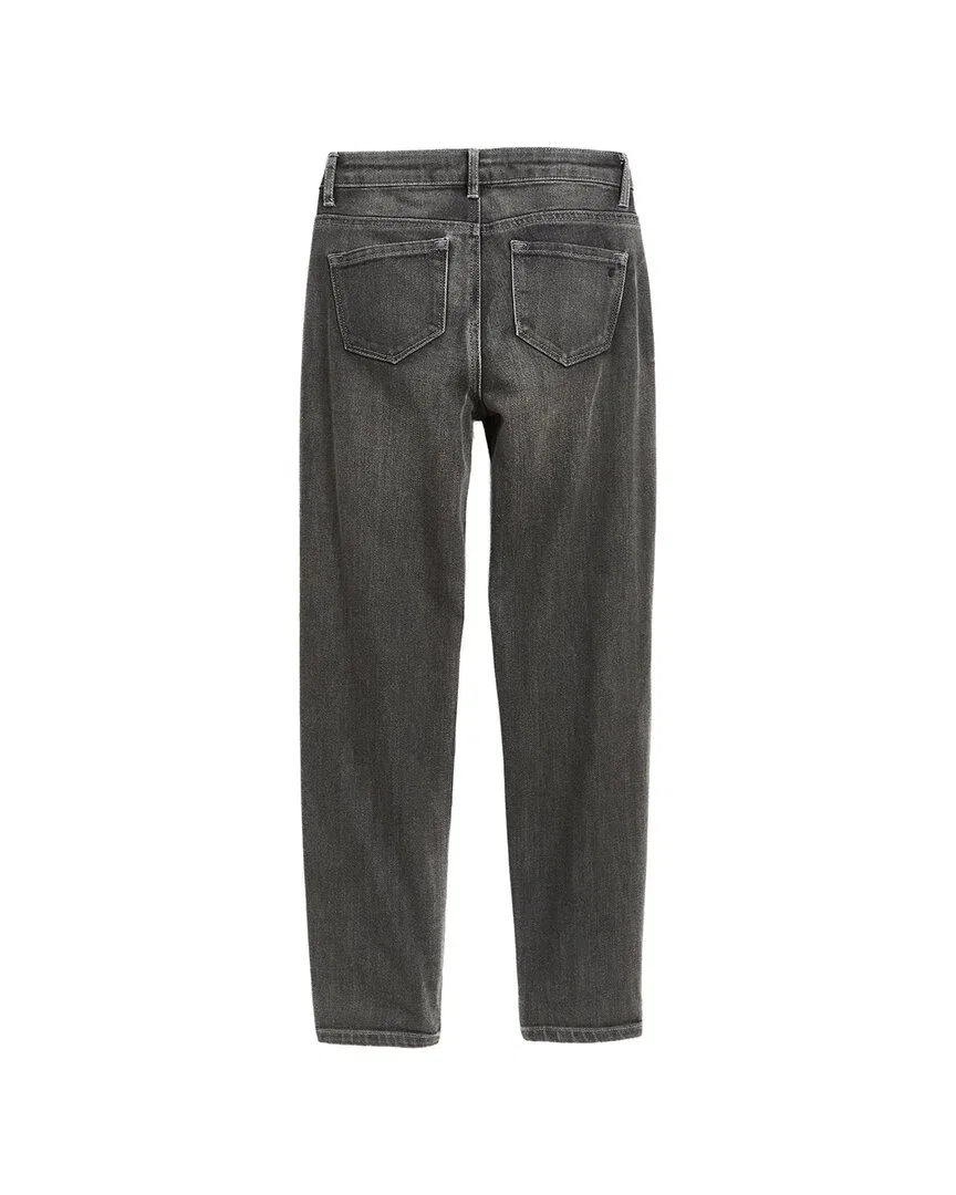 Детские брюки с потертостями Tractr Jeans Destructed Weekender, серый — фото 2